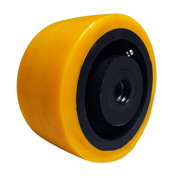10"x3" Polyurethane on Cast Iron Core, 6,000 lbs Cap